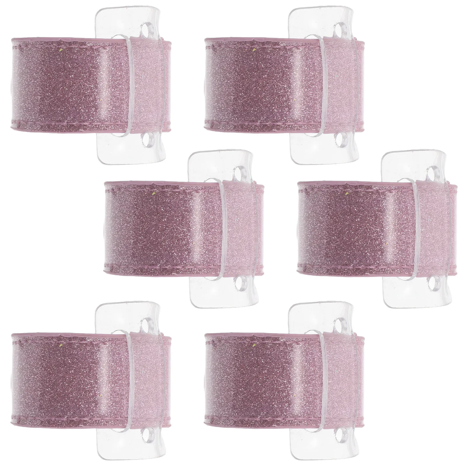 

Набор из 6 свадебных браслетов-корсажей для запястья, регулируемые цветочные браслеты для подружек невесты, блестящие, для девичника и вечеринок