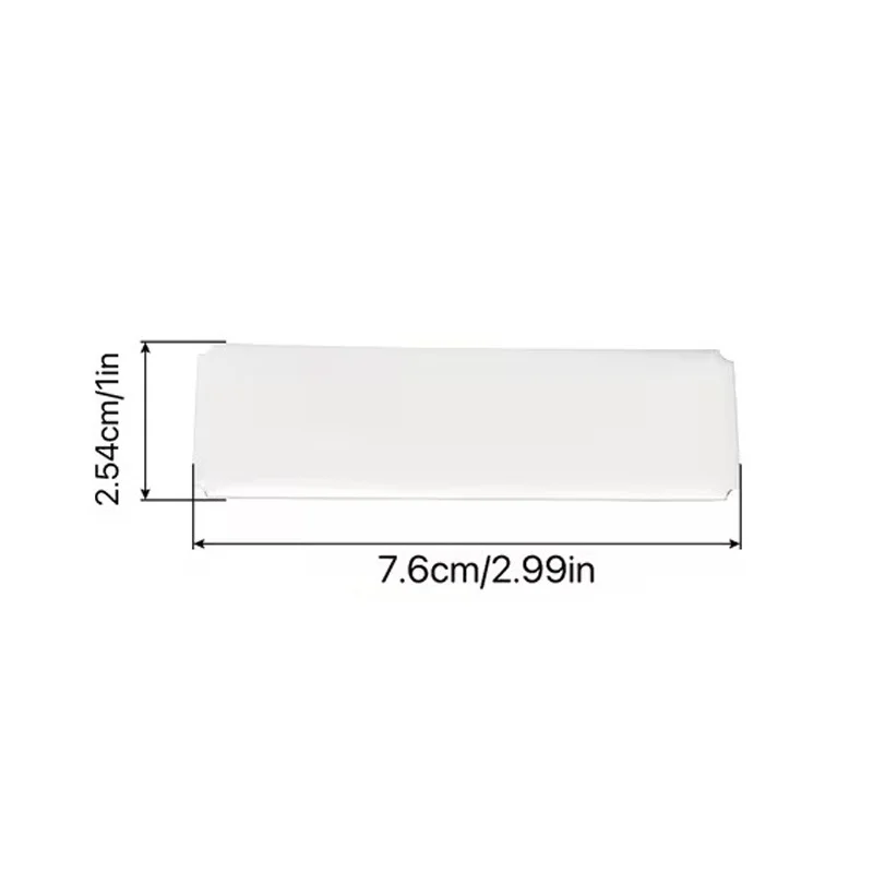 20Pcs Blank Metal Tags, Gold Silver Rectangle DIY Engraving Plates for Key Ring Craft Label TMZ