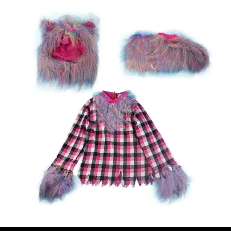 Хэллоуин детский день животное шоу костюм косплей женщины девушка Росомаха цвет оборотнь косплей костюм