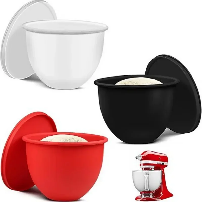 1PCS Universal Silicone Liner Pad For Kitchen Quart Blenders Non Slip Mixing Bowl Attachment Food Grade Heat Resistant Accessory