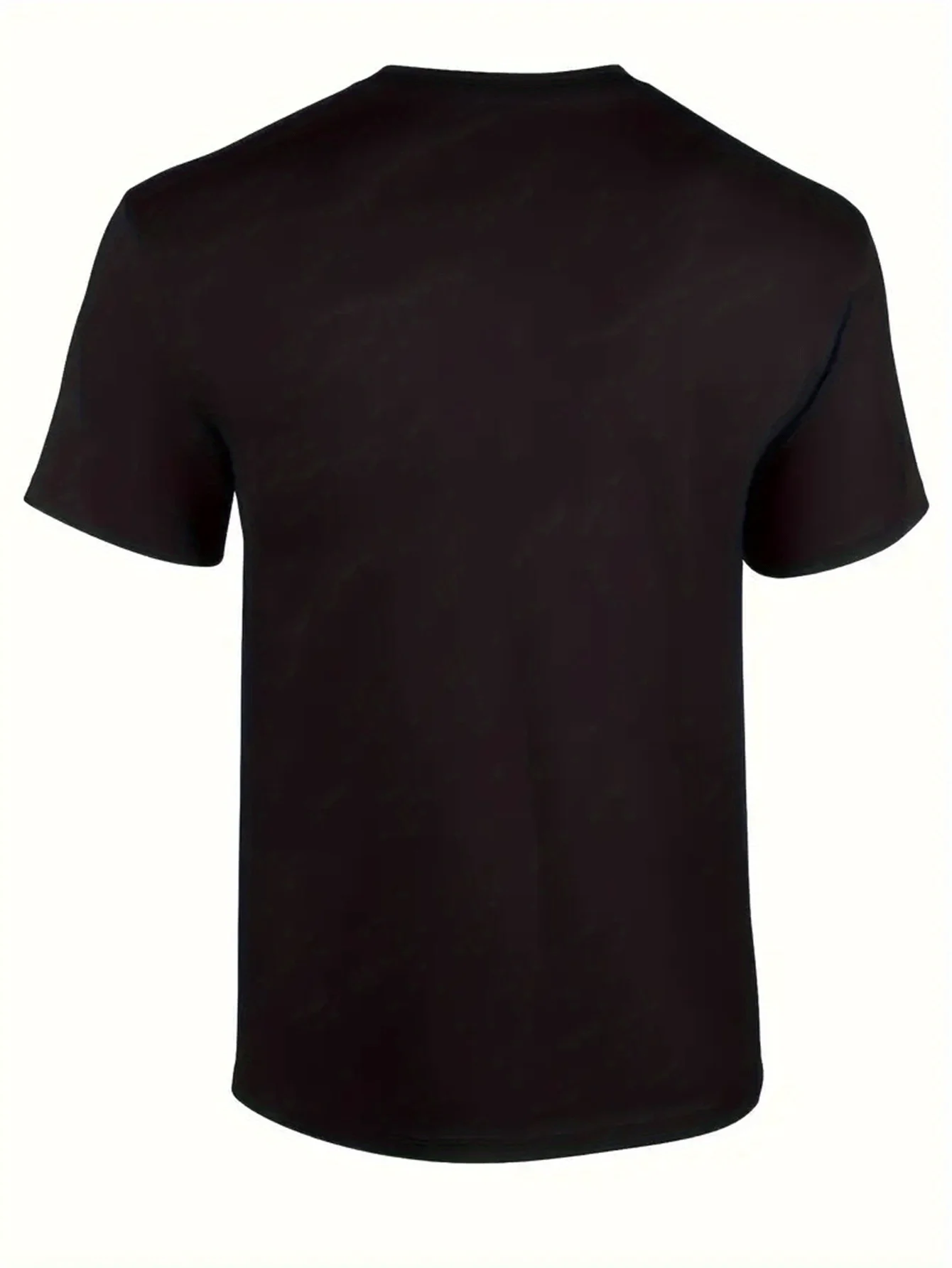 Armed Robbery Meme , Geometric Stick Figure  pattern -100% cotton summer short-sleeved O-neck men's printed T-shirt.
