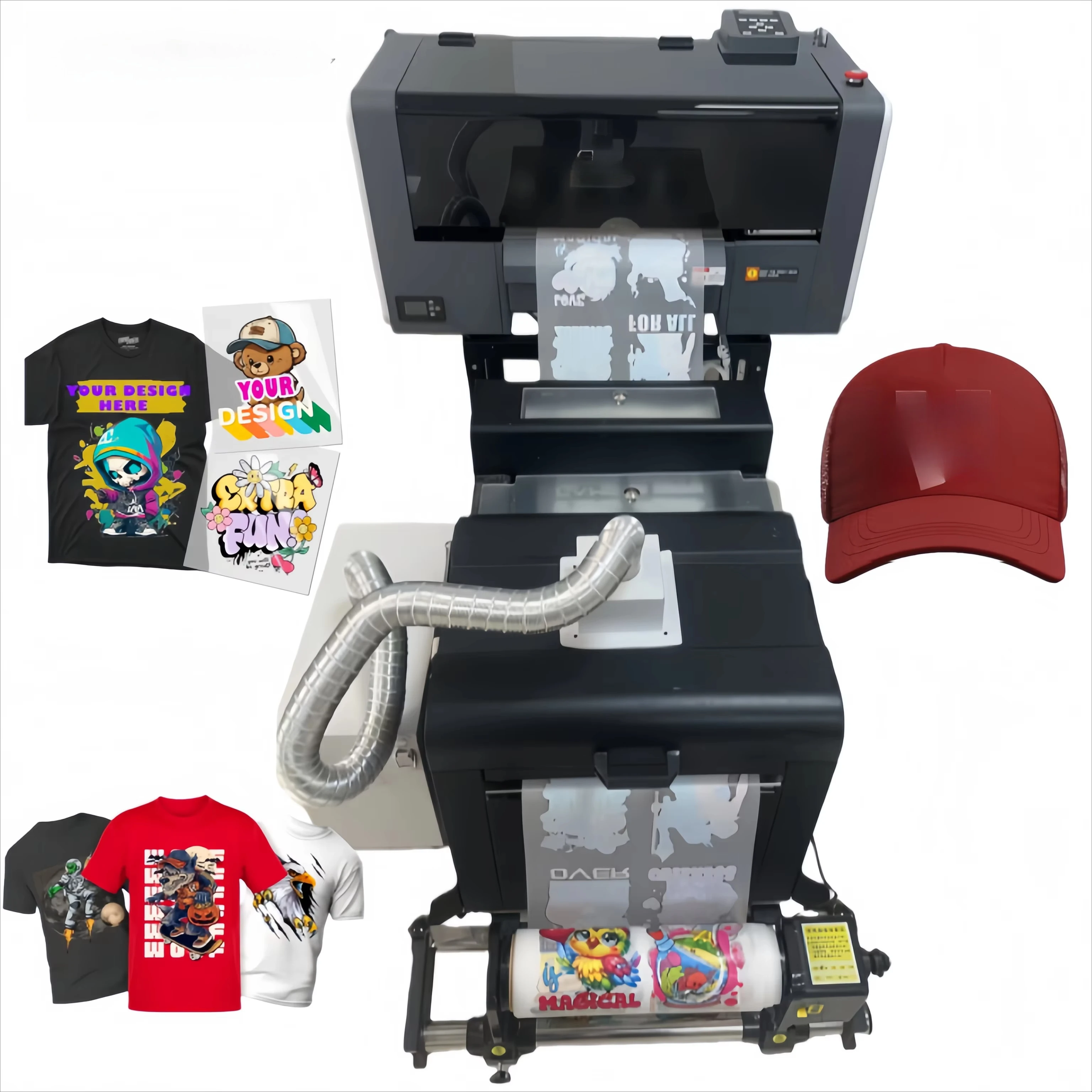 New  XP600 A3 DTF Label Printer | Automatic Roll-To-Roll Epson Head 1 Year Warranty | Transfer Printing Custom Glassware