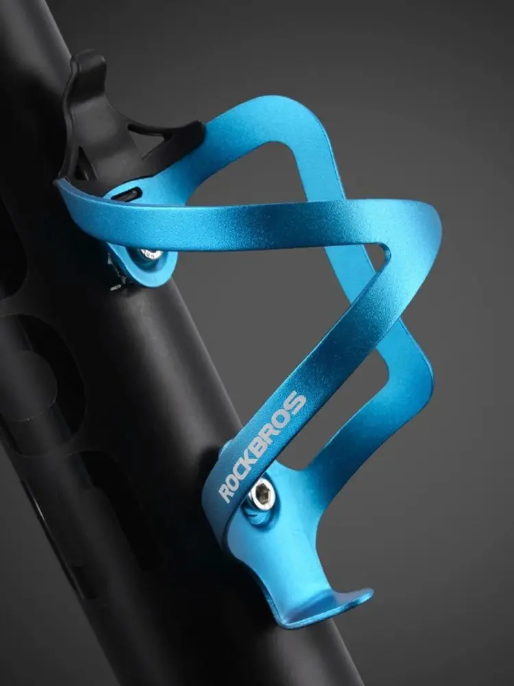 AliExpress ROCKBROS Bicycle Water Bottle Cage MTB Road Bike Cycling Kettle Brackets Ultralight Aluminum Alloy Bicycle Bottle Holder