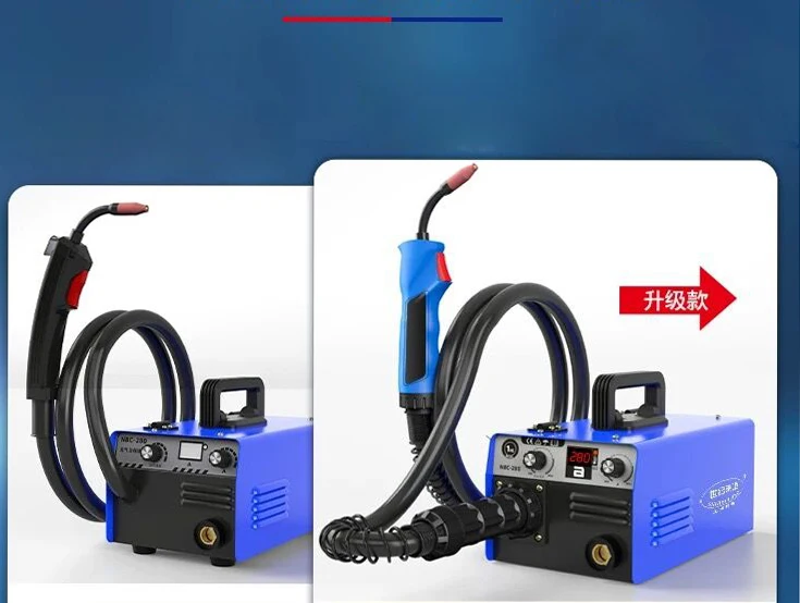 gas welding Carbon dioxide gas shielded welding machine integrated machine small two welding machine home gas-free