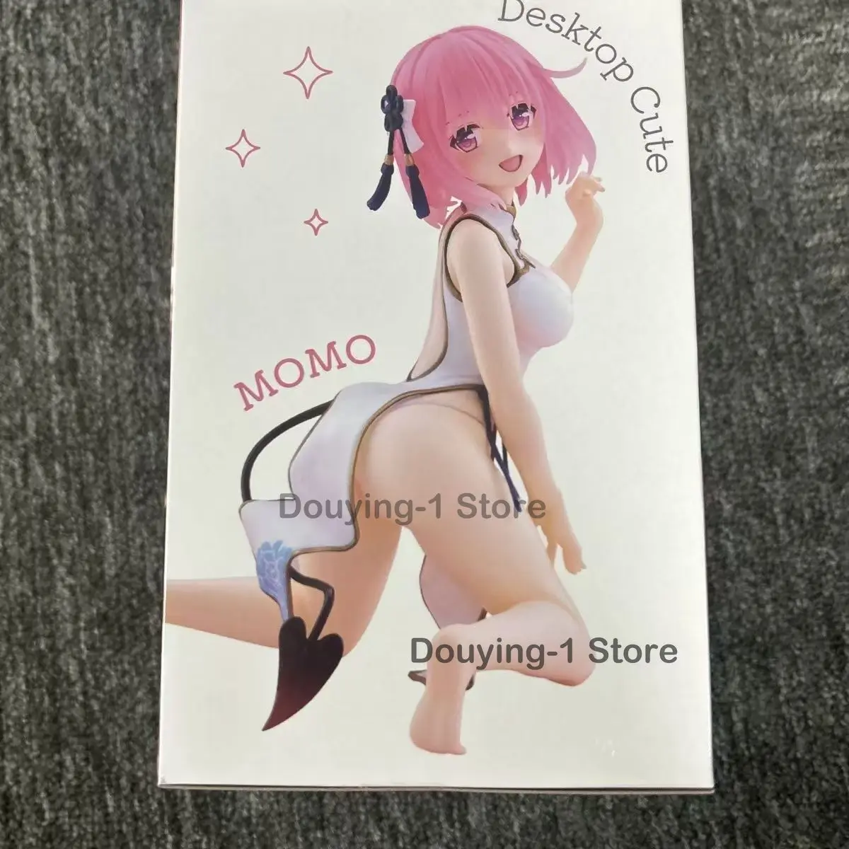 

В наличии: Оригинальная фигурка To Love Desktop Cute MOMO в стиле чонсам. Настольные украшения: коллекционная модель аниме-фигурки, подарок