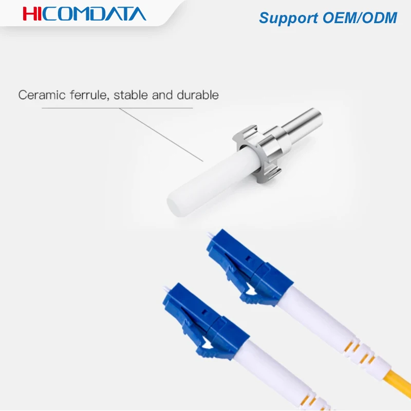 LC-UPC Single mode Fiber Optic Patch Cable LC LC SM 2.0 or 3.0mm 9/125um FTTH Fiber Patch Cord Optical Fiber Jumper 1Ｍ 3M 5M 10M