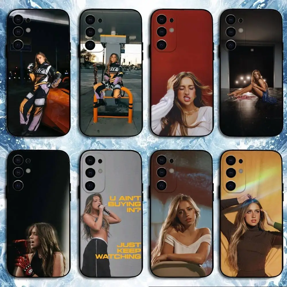 

Singer T-Tate McRae So Close to What Phone Case For Samsung S25,S24,S23,S22,S21,S20,Plus,Fe,Lite,Others Black Cover