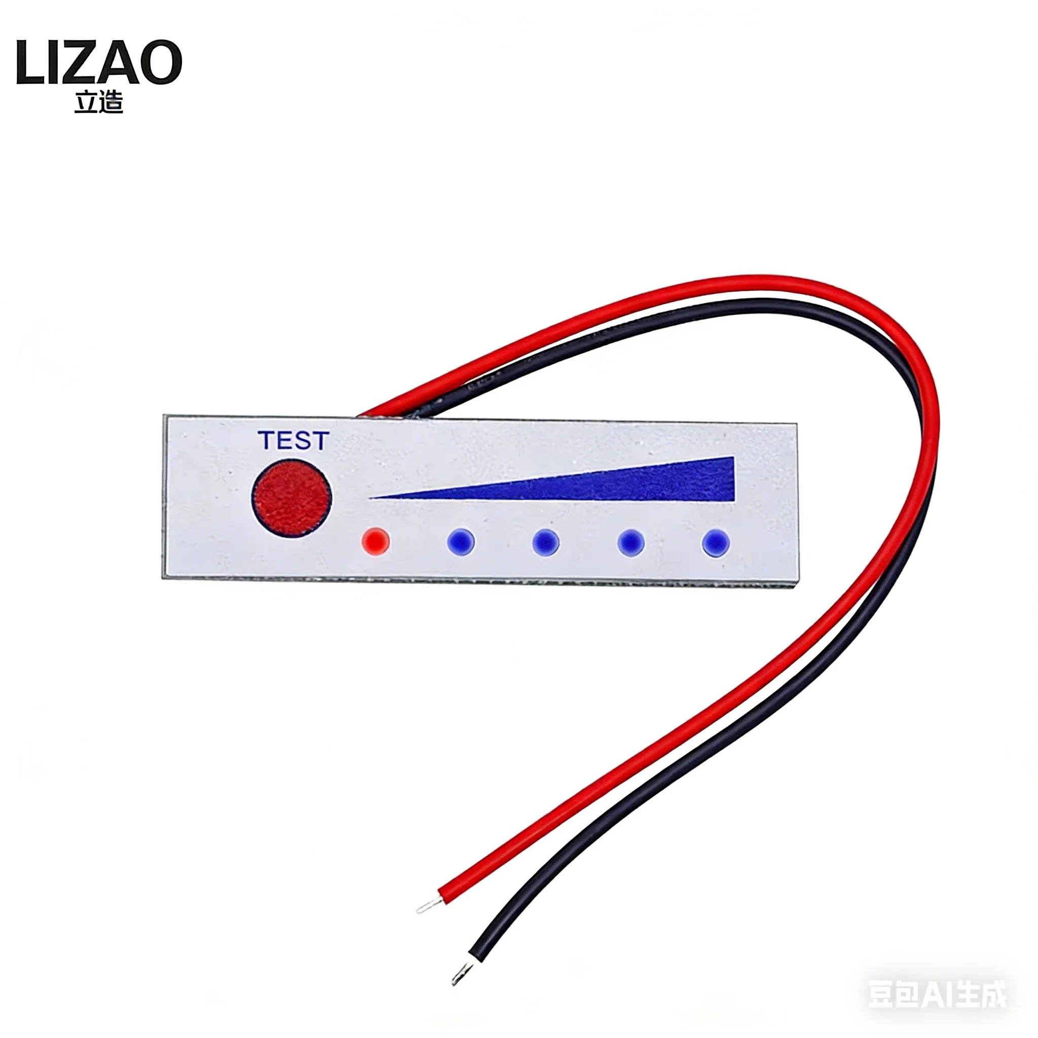LIZAO Lithium Battery Level Tester 2S-6S LCD Display 8V-25V Indicator 18650 Lipo Li-ion Battery Meter Module for Power Tools