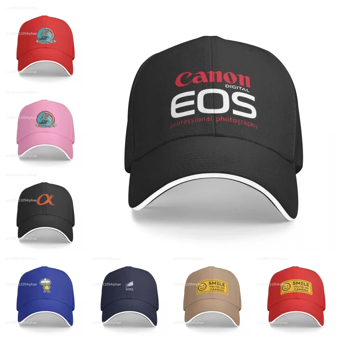 

2024 Popular Canon Eos Professional Camera Beach Outdoor Baseball Caps Quantity:1