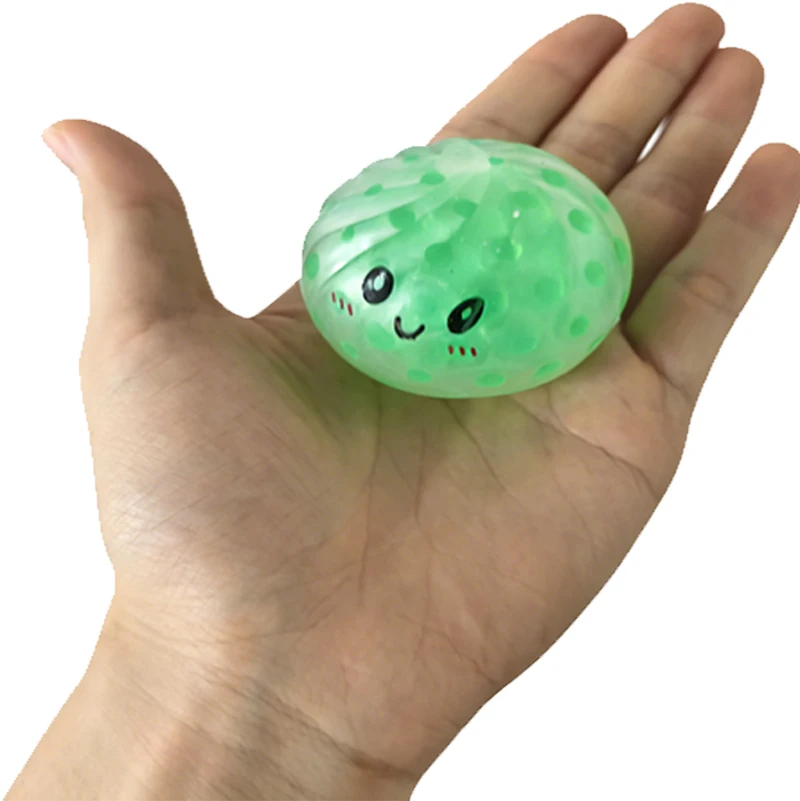Mini Blind Box Glitter Dumpling Squishy Maltose Series with Box Dumplings Sensory Squeeze Toy for Stress Relief Random Color