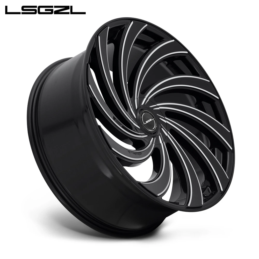 LSGZL New design high quality 18 to 24 inch customized forged alloy wheels for car