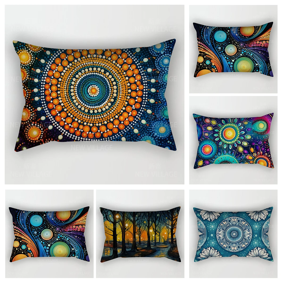 

Современная декоративная подушка для дома, декор для гостиной, наволочка 48*74 30x50 см 40x60 см 50x70 см, абстрактный диван для спальни и кровати