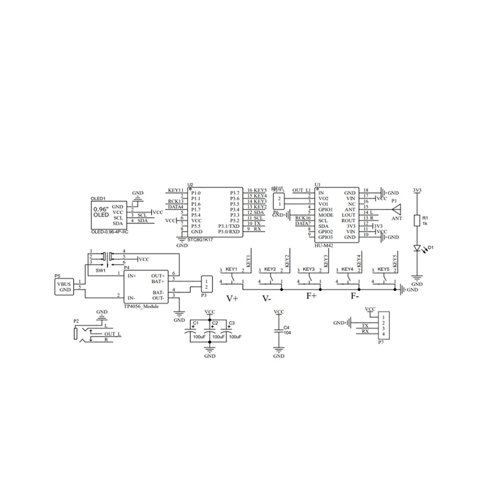 Build Own Radio With OLED Display High Sensitivity For Clear Reception Has Advantages Of Noise
