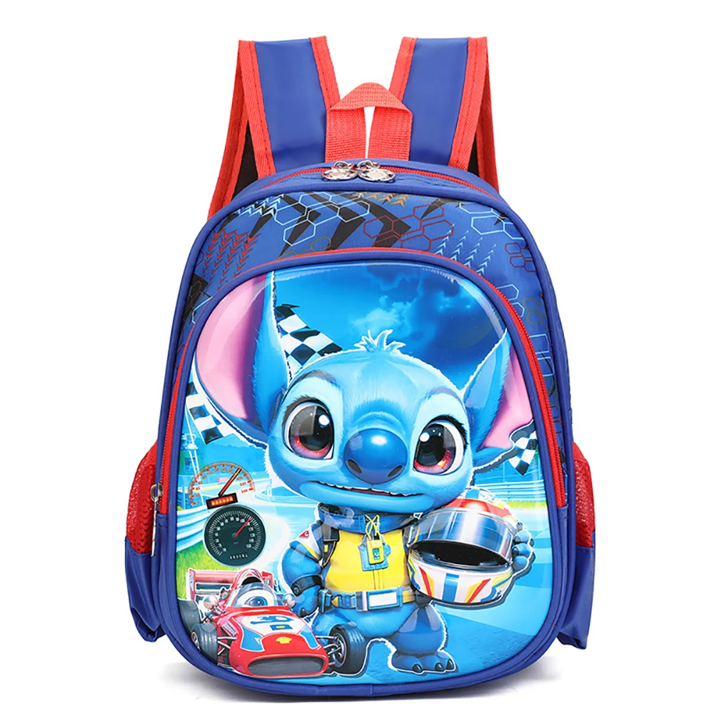

Disney Stitch Cartoon Hard Shell Backpack Ultra Light Ergonomic Kindergarten Bags Sturdy and Practical Beautiful Gifts for Kids