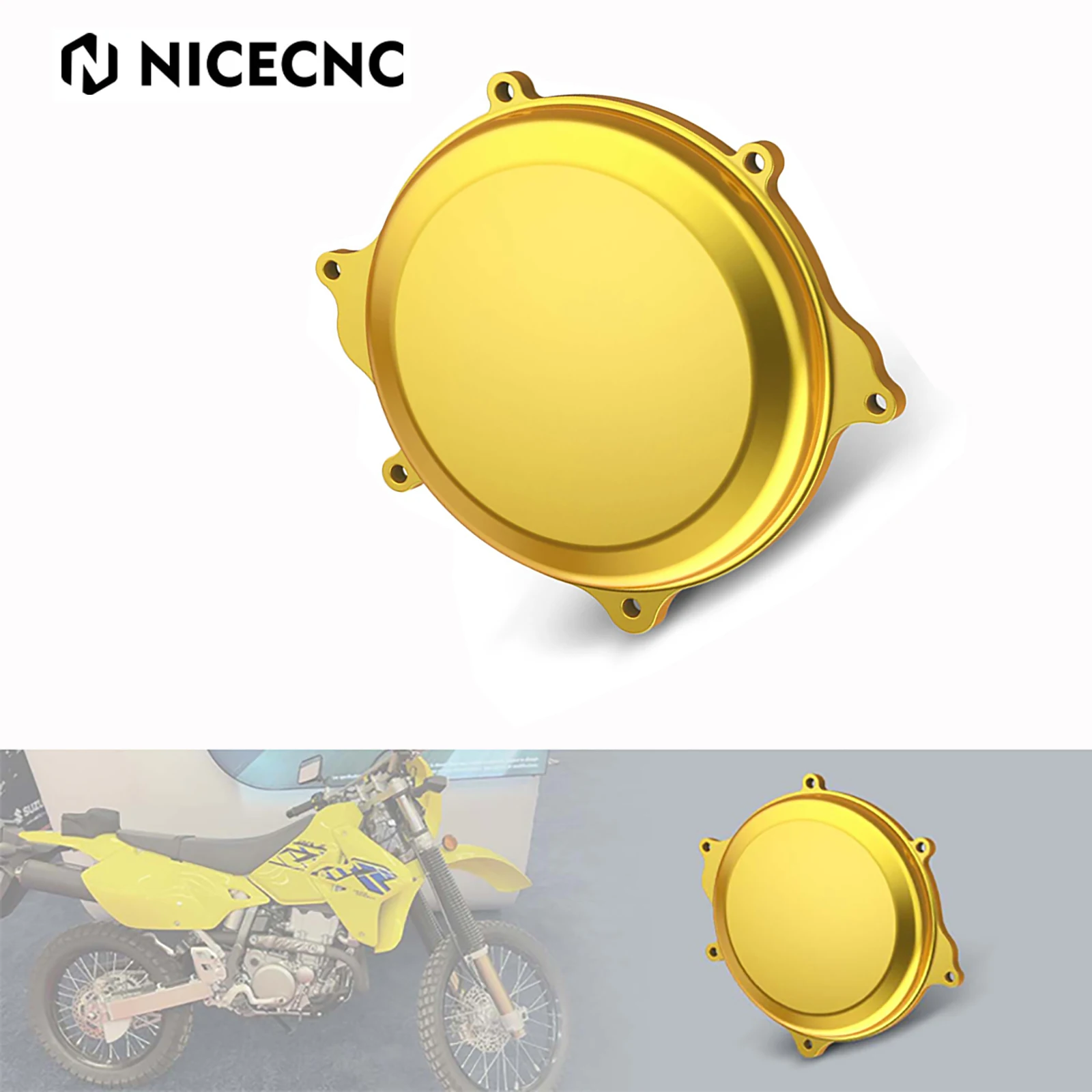 

For Suzuki DRZ400SM DRZ 400 S DRZ 400E DRZ400 S E SM 2000-2024 2023 Engine Clutch Cover Pretector NICECNC Motorcycle Accessories