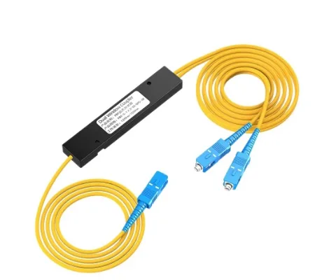 1x2 PLC Fiber Optic Splitter Box SC/APC 1 To 2 Single Mode Splitter for FTTH Optical Network