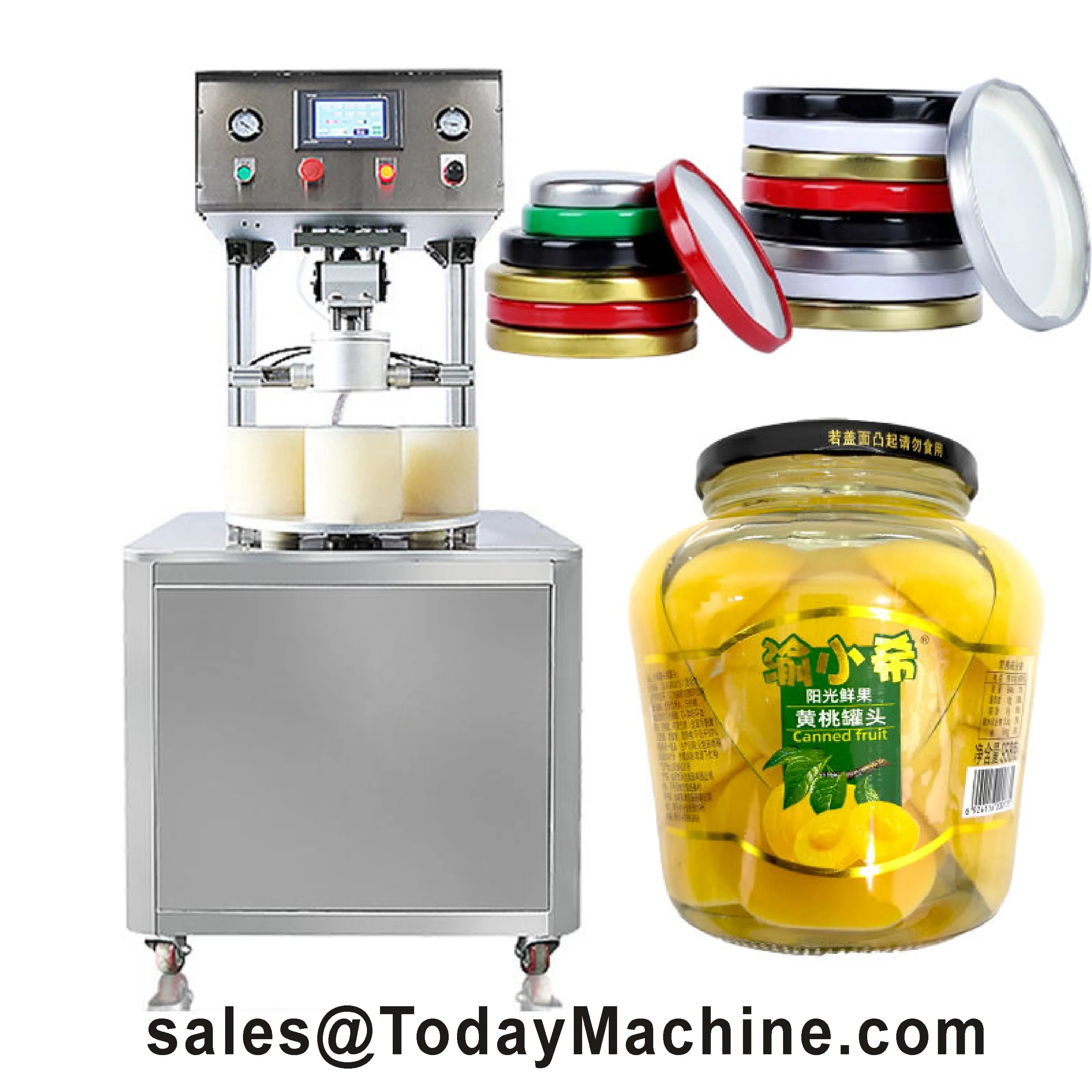 Bottle Capper Machine Metal Aluminium Cap Rotary Sealing Capping Machine Vacuum Capping Machine