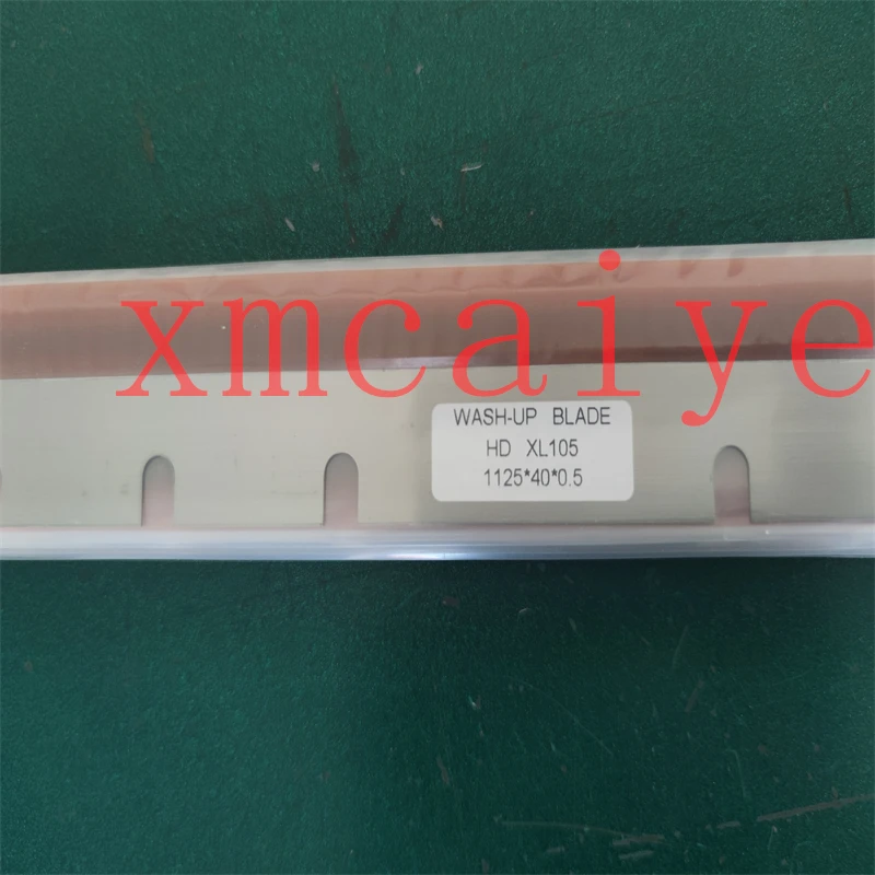 10 PCS XL105 Printing Machinery Wash UP Blade 1125mm long 21 Slots F2.010.405