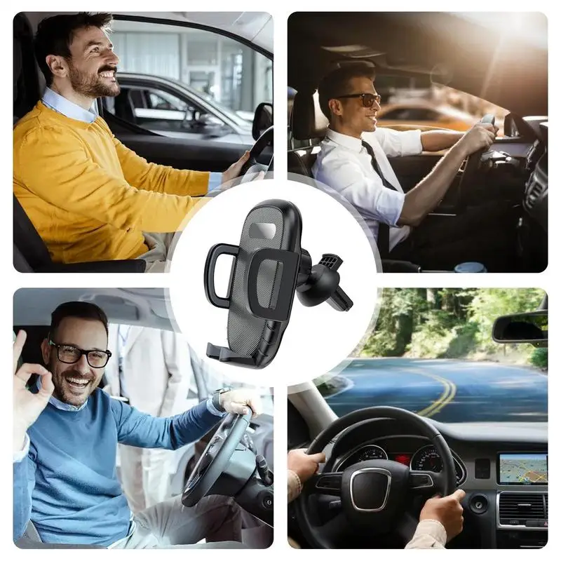 حامل هاتف السيارة جبل حامل الهاتف المحمول للسيارة 360 درجة دوران اكسسوارات السيارات حمالات السيارات لمدة 4.5-6.7 بوصة