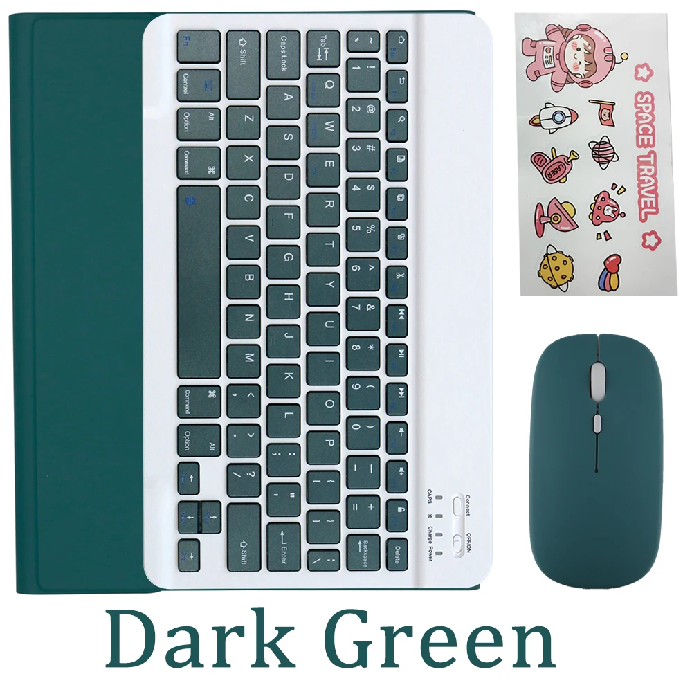 For Wireless Keyboard Case 2022 iPad Air 5 Case 9th 8th Generation