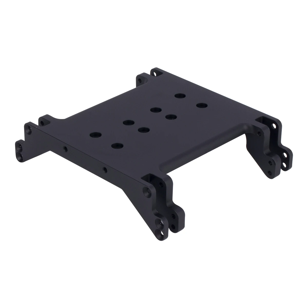 Aluminum Chassis Skid Plate Double Mounting Holes for 1/10 RC Crawler Car Wraith RR10 Axial 90018 Roll Cage Transmission Gearbox