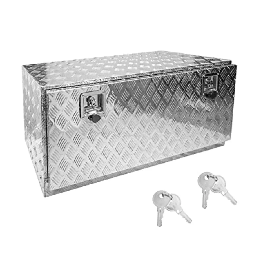 

36" x 18" x 18" Truck Tool Box Pickup Truck Bed Toolbox Heavy Duty Aluminum Underbody Truck Box Compatible With RV Trailers Sto