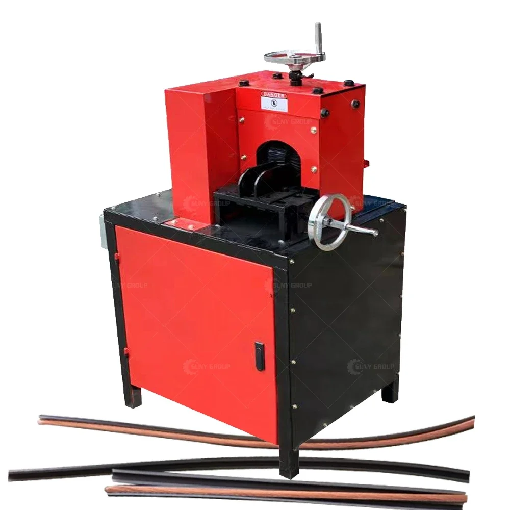 Semi-Automatic Cable Manufacturing Equipment Scrap Cable Wire Stripping Machine