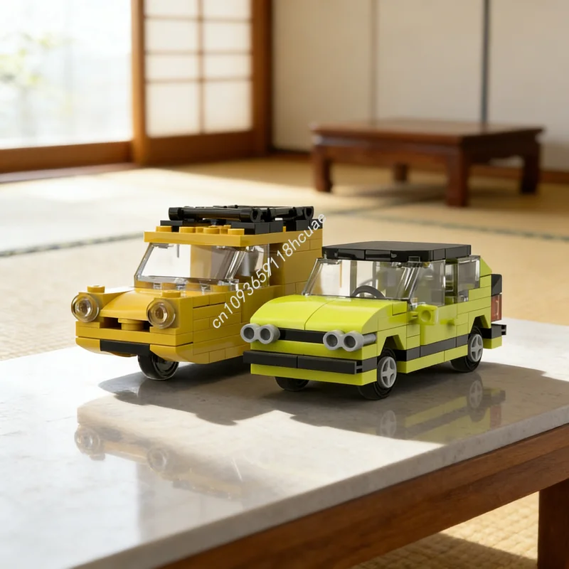 

170 деталей MOC Only Fools Horses, 4 широких транспортных средства, 3 модели городов, конструктор, игрушка, идея для рождественского подарка, развивающая игрушка
