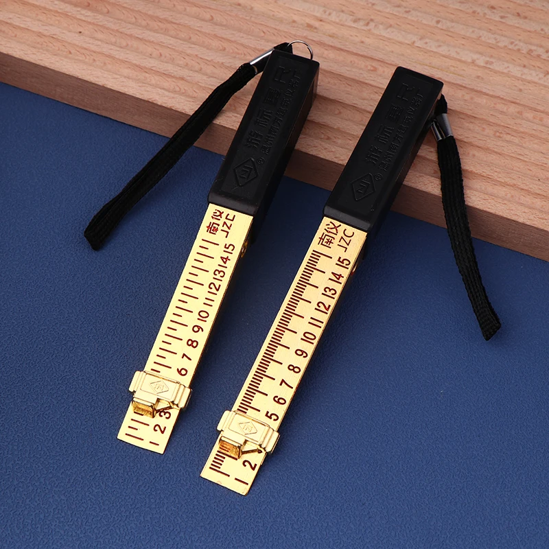 Vernier Feeler Gauges Wedge Shaped Vernier Feeler Gauge 1-15mm House Engineering Inspection Flatness Measuring Tools