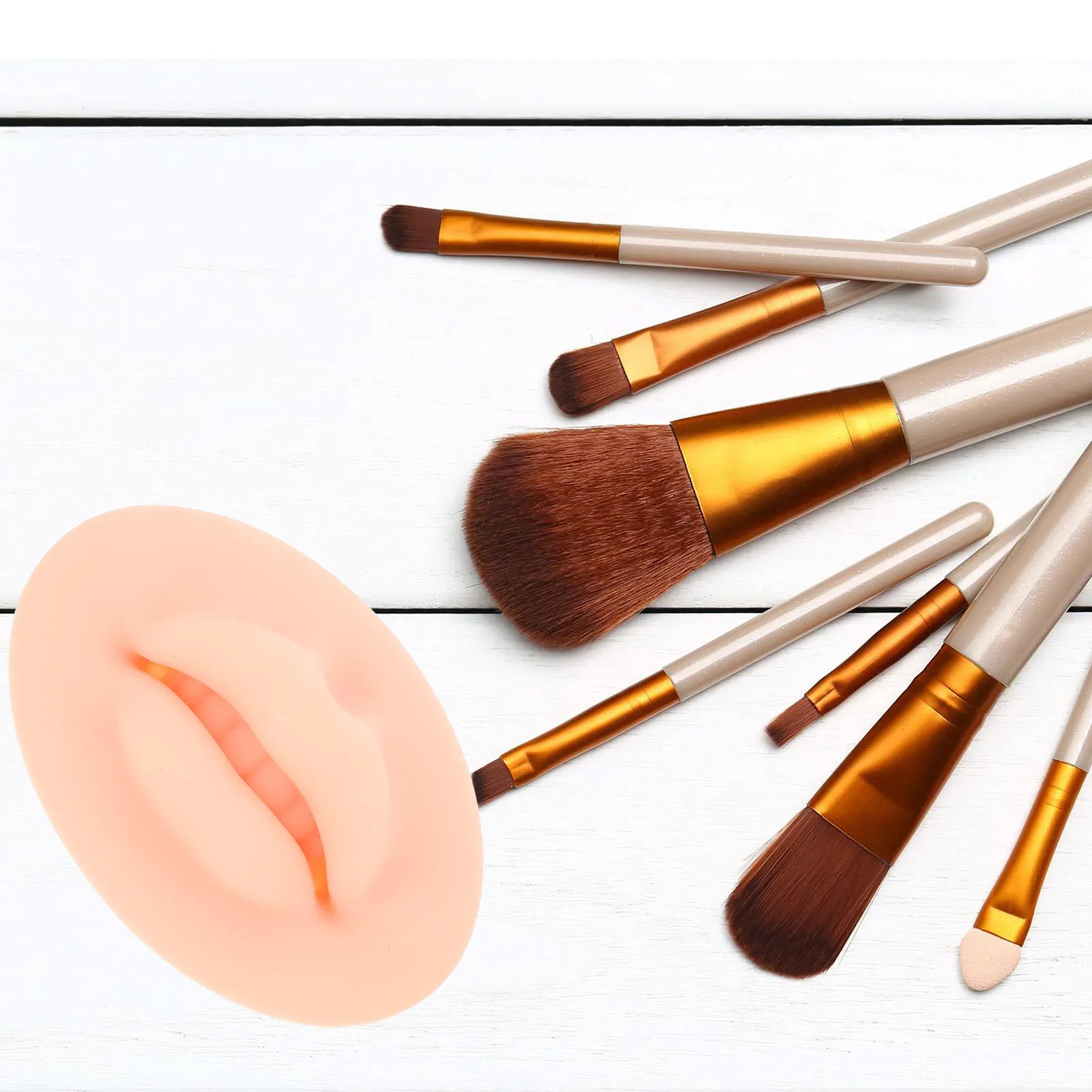 

Realistic Silicone Practice Skin for Makeup Training 5D Embroidery Mold Reusable Beauty Tool for Tattoo Practice At Home