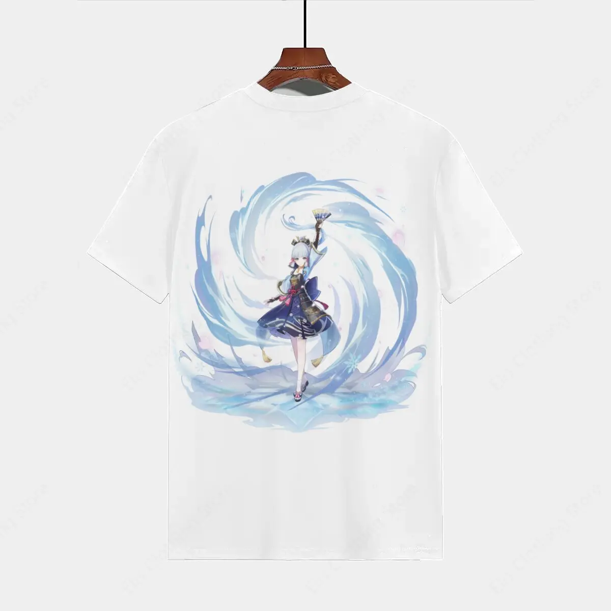 Genshin Impact Kamisato Ayaka T-shirts men women casual t-shirts unisex streetwear