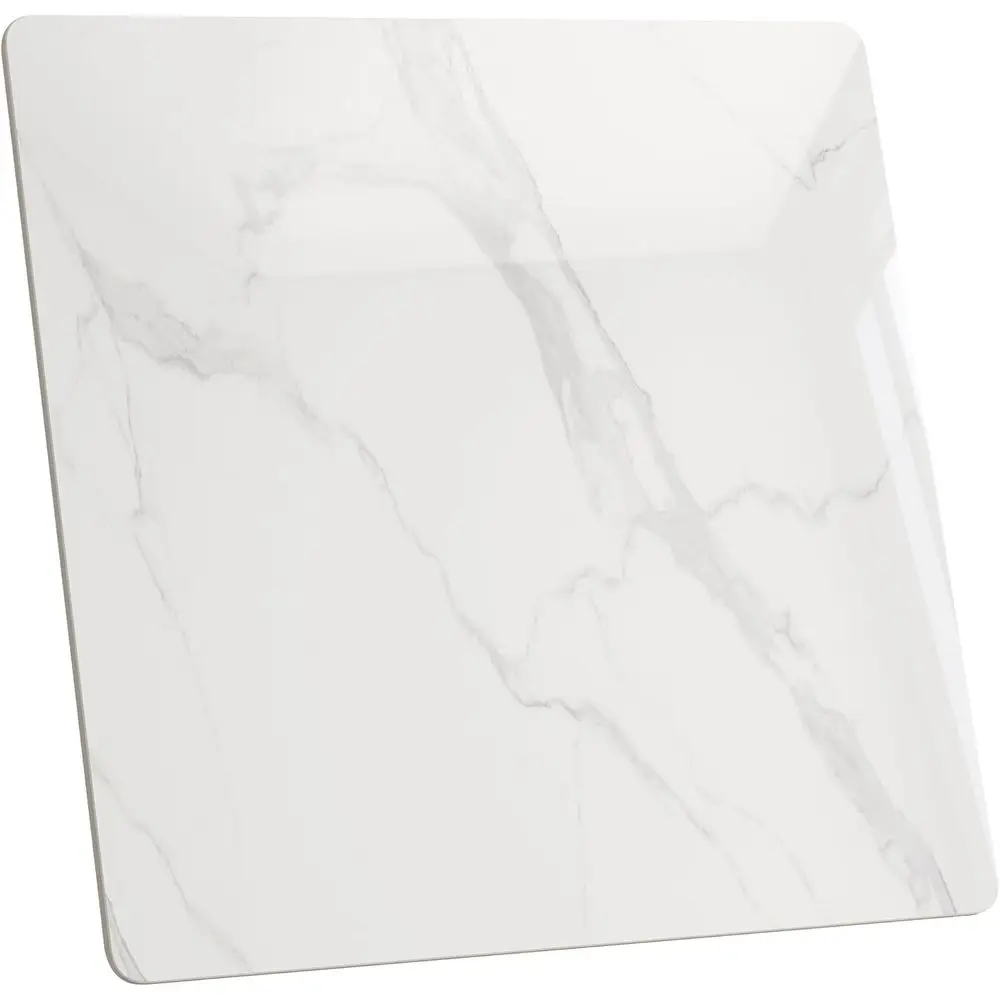 

Heat & Scratch Resistant 43.3 Square White Tabletop for Indoor and Outdoor Dining, Suitable for Pub and Home Office Use