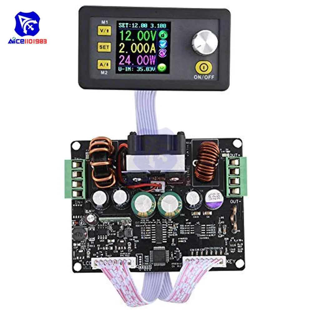 diymore DPH3205 160W Buck Boost Converter Constant Voltage Constant Current Programmable Digital Control Power Supply Module