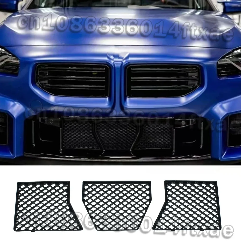 3 Pack Front Bumper Grille Mesh for BMW G87 M2 2023 2025 Designed for Seamless Integration and Enhanced Airflow