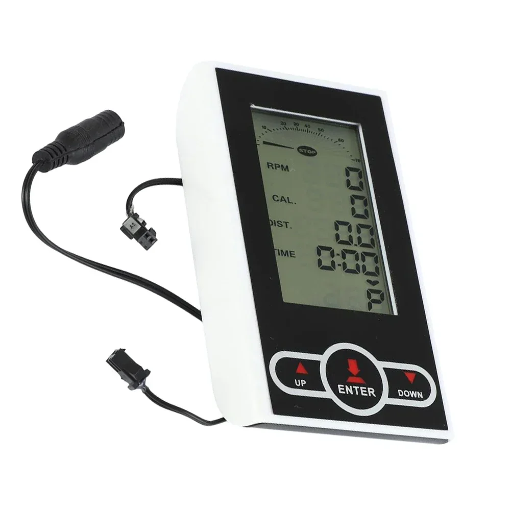 Exercise Bike Monitor Speedometer Stationary Bike Elliptical Trainer Display Exercise Bike Monitor Speedometer Exercise Bike