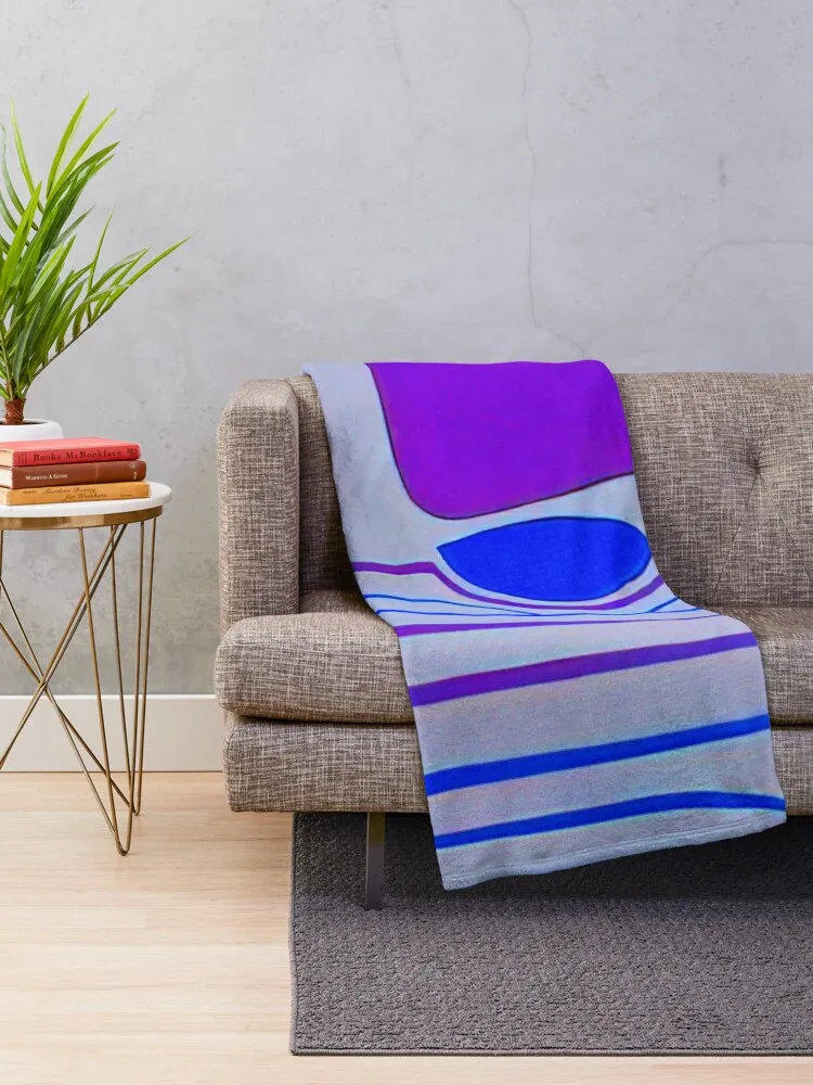 Victor Vasarely - Kateau - 1953 Throw Blanket Decorative Beds Luxury Brand Comforter Blankets