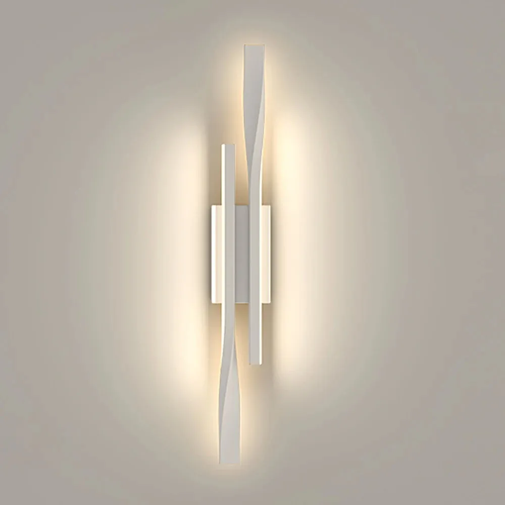 Long strip wall lamp light luxury creative room bedroom bedside lamp simple modern Nordic living room TV wall lamp