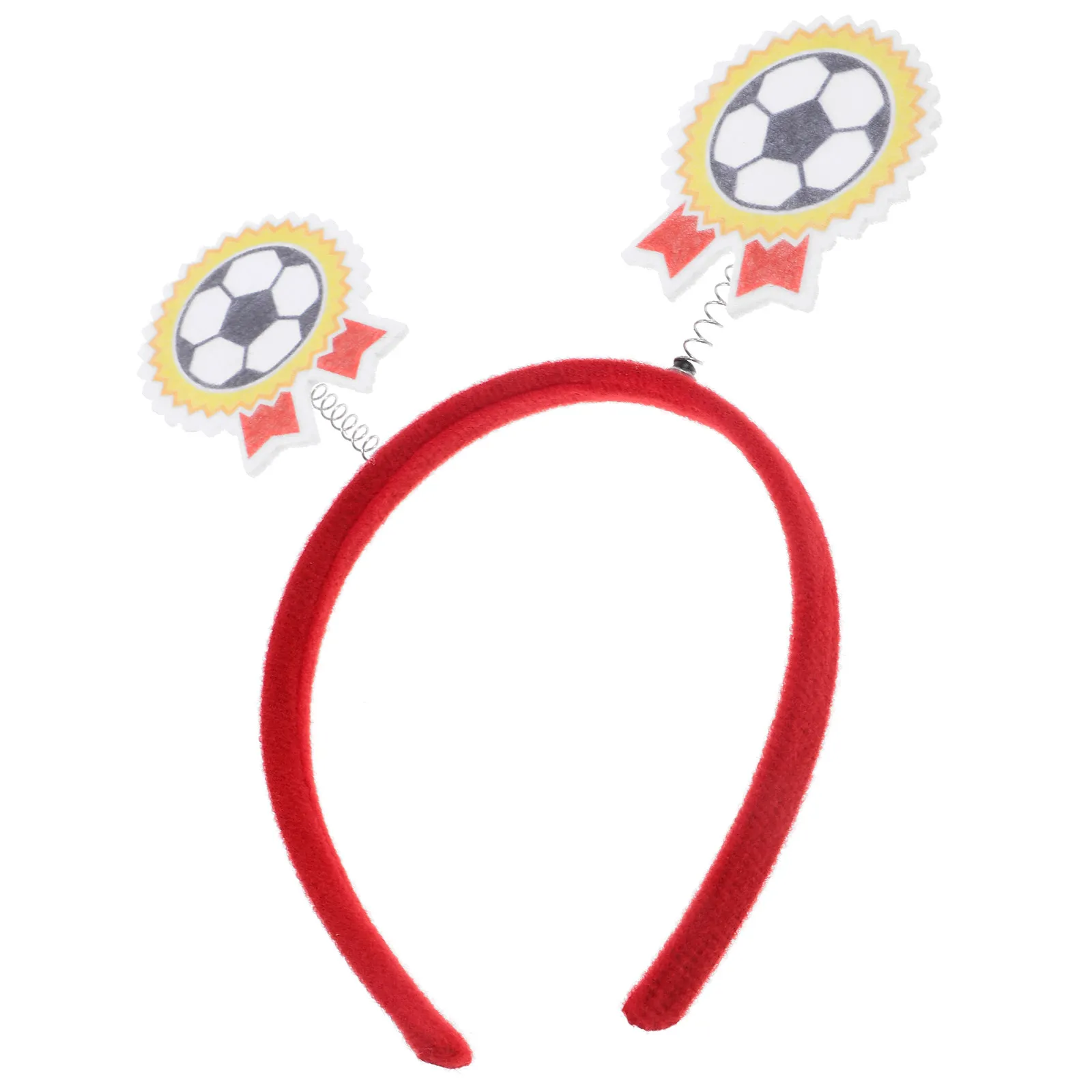 

Повязка на голову для футбольной вечеринки с уникальным дизайном в футбольном стиле, идеально подходит для поддержки командного духа, праздничного костюма, фестивалей и развлечений.