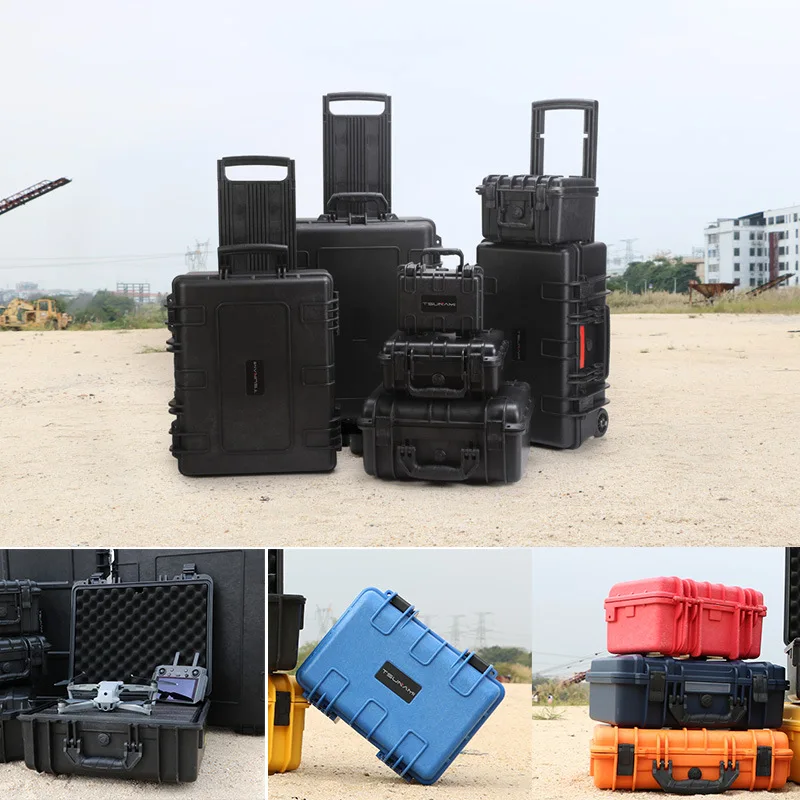 Hard portable tool box Long safety box Multifunctional plastic instrument Equipment waterproof Hardware mechanical tools