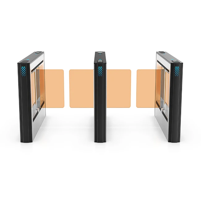 Access Control System with Brushless Motor IP54 Protection 30 People/Minute Capacity Swing Gate Entrance and Exit Rotary