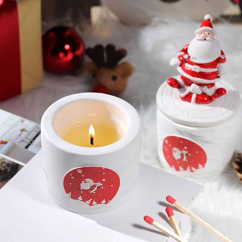 Christmas Candle Gift Box Christmas Gift Set Christmas Decoration Hand Gift Wedding Fragrance Hand Gift for Couples