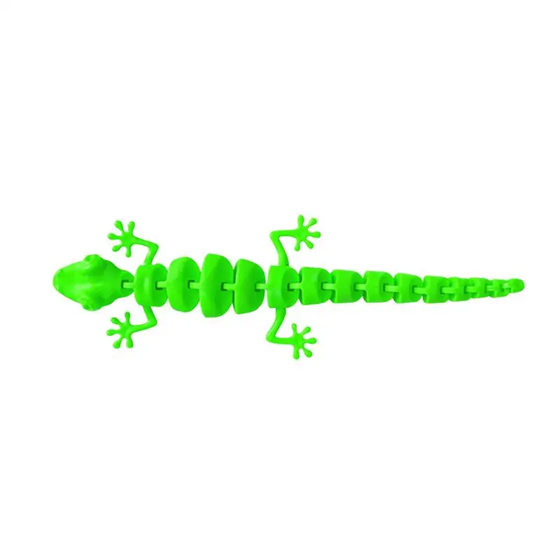 Stress Toys Adults Kids Adults Gecko Skeleton Relief Worrying Fidget Toys Articulated Anti-Stressed Detachable Relaxing Toy For