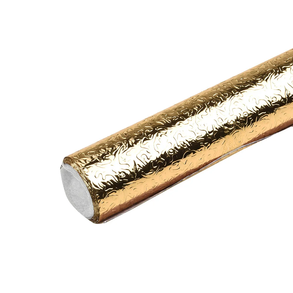 Aluminum Foil Wall Sticker for Functional Interior Updates Providing Oil Resistance Moisture for protection and Thermal