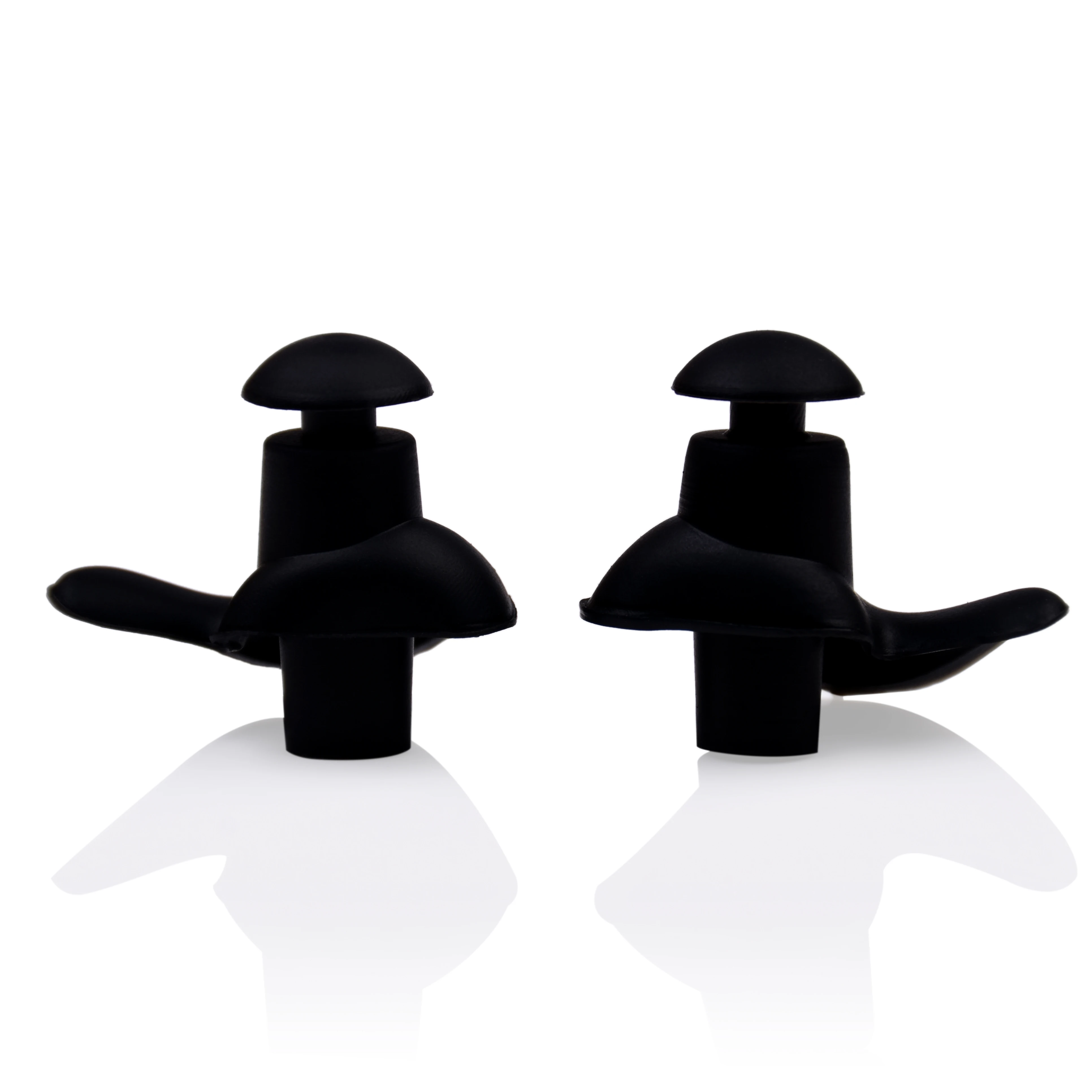 5 Paar Silikon-Ohrstöpsel – wiederverwendbar, wasserdicht, zum Schwimmen, Wassersport | Comfort Sleep Ergonomische Spiral-Passform – Detail 7