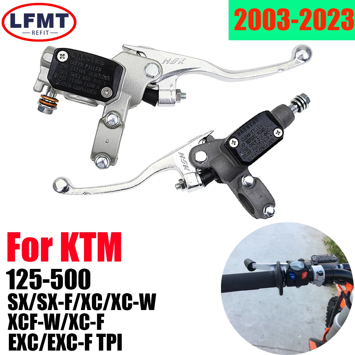 

22mm 7/8'' Right/Left Brake Master Cylinder Clutch Pump Brake Lever Motorcycle For KTM SX/SX-F/XC/XC-W/XCF-W/XC-F/EXC/EXC-F TPI