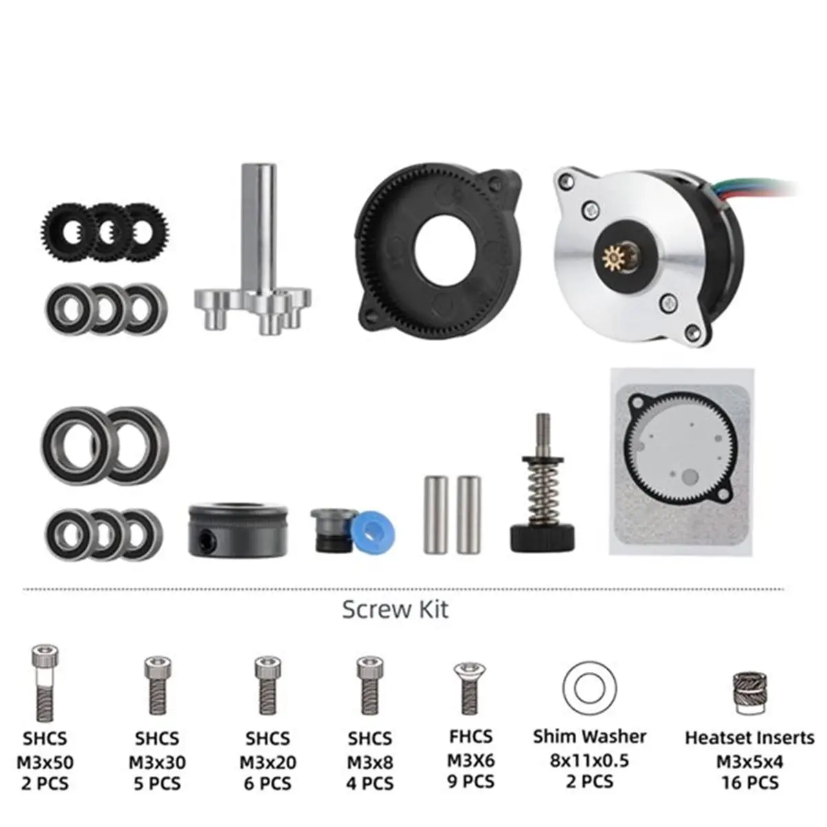 (B63C) For Galileo 2 Extruder Kits By LDO G2E Extruder for Voron V2 and Micron 3D Printer Stealthburner Toolhead