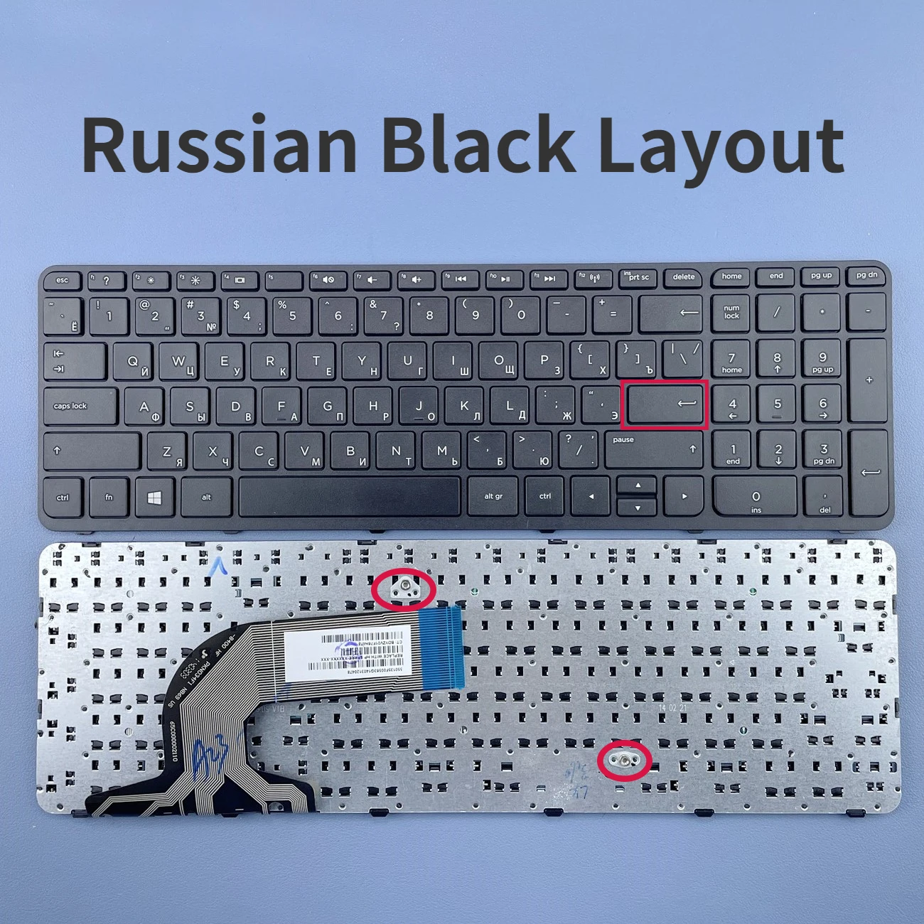 

Russian keyboard for HP pavilion 15-N 15-E 15E 15N 15T 15-F 15-G 15-R 15-A 15-S 15-H 250 255 256 G2 G3 15-E000 15-E100 Series