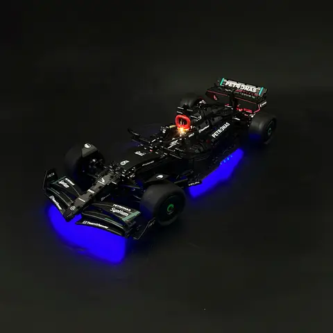 BYB LED Light For 42171 AMG F1 W14 E Building Blocks Decorative Lamp Remote Control Not Include Lego Building Blocks