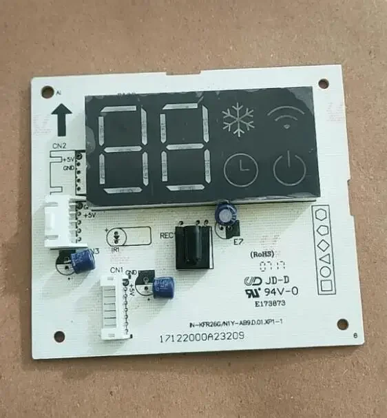 New for Midea receiver display board 17122000a23209, kfr26g/n1y-ab9 17122000046433 eu-kfr26gn1y-ab2