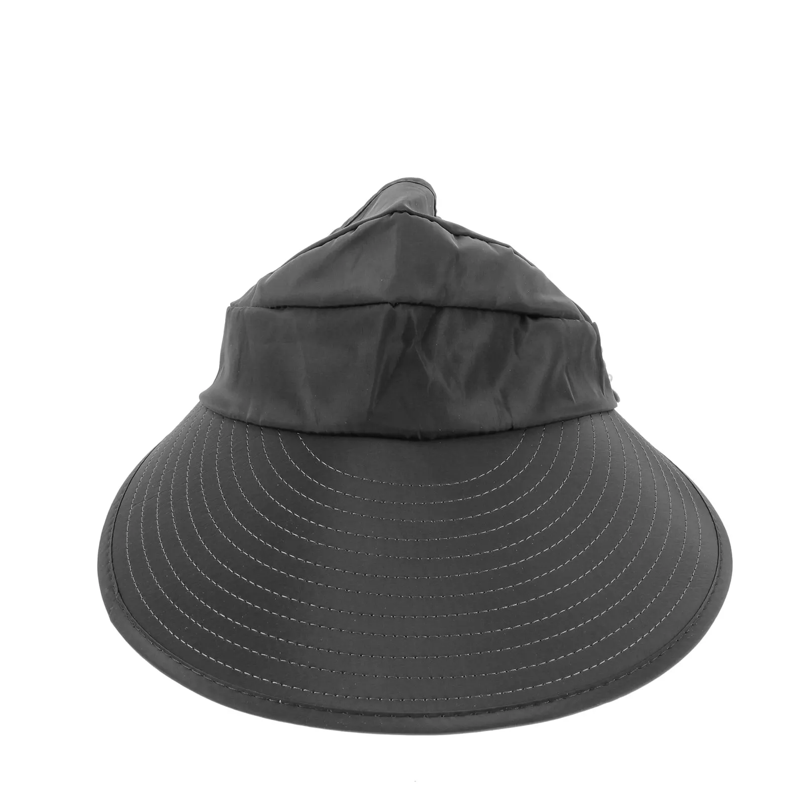 

1pc Foldable Lady Summer Beach Hat Sun Protection Sunshade Outdoor Hat Breathable Lightweight Adjustable For Women Men